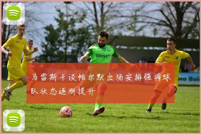 马雷斯卡谈帕尔默出场安排强调球队状态逐渐提升
